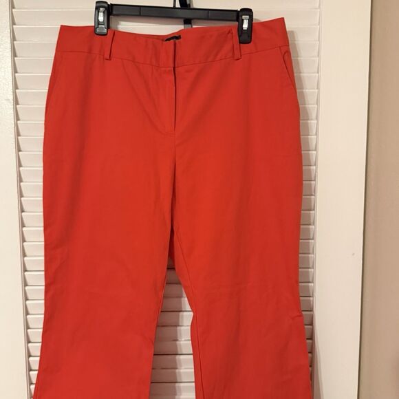 Talbots Scarlet Red Bootcut Slacks Women’s Work Office Professional Pants 16P - Picture 2 of 12